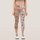 Motif papillon Moth Capri Leggings (Recto)