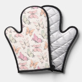 Motif Papillon Rose Joli (Recto/Verso)