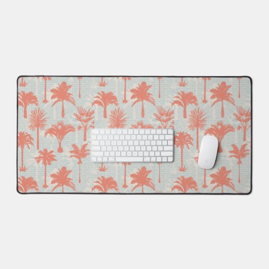 Motif Pastel Palm Tree (Clavier et souris)