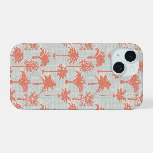 Motif Pastel Palm Tree (Verso Horizontal)