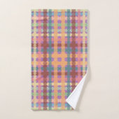 Motif pastel pointillé (Serviette à main)