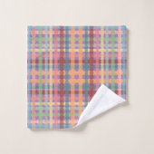 Motif pastel pointillé (Gant de toilette)