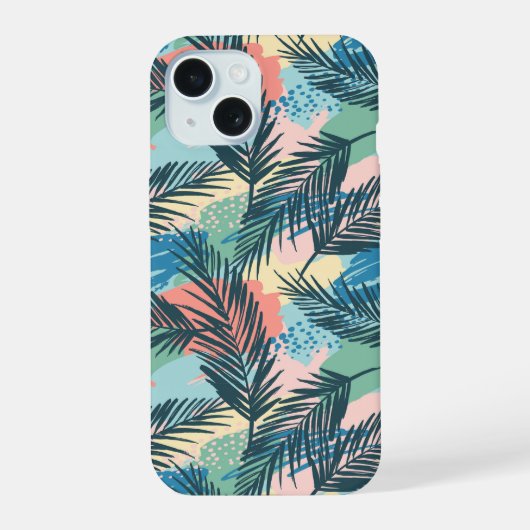 Motif Pastel Tropical Leaf (Verso)