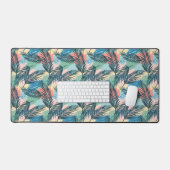 Motif Pastel Tropical Leaf (Clavier et souris)