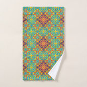 Motif Pastel Vintage Bohème (Serviette à main)