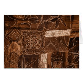Motif Patchwork, Arrière - plan Patchwork, Brown (Devant horizontal)