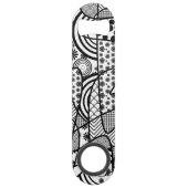 Motif Patchwork Noir & Blanc 02 (Dos)