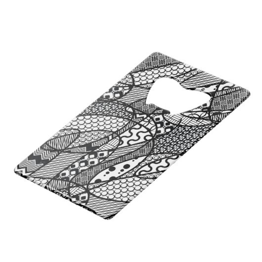 Motif Patchwork Noir & Blanc 05 (Devant Angle)
