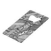 Motif Patchwork Noir & Blanc 05 (Dos Angle)
