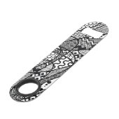 Motif Patchwork Noir & Blanc 05 (Dos Angle)