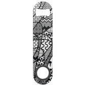 Motif Patchwork Noir & Blanc 05 (Devant)
