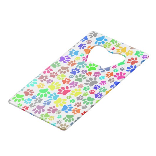 Motif Paw Chiot Coloré (Devant Angle)