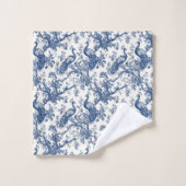 Motif Peacock Toile France (Gant de toilette)