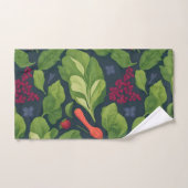 Motif personnalisé Spinach Rainbow coloré (Serviette à main)