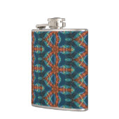 motif peu commun de flacon brun et vert (Gauche)
