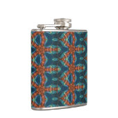 motif peu commun de flacon brun et vert (Droite)