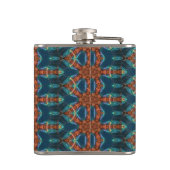motif peu commun de flacon brun et vert (Dos)