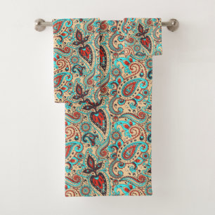 motif pittoresque Country paisley carrelé