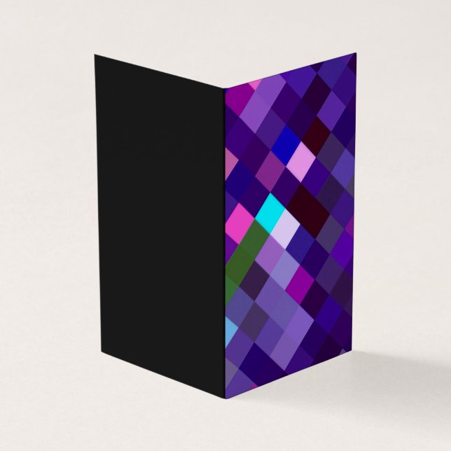 Motif Pixelé - Violet (Outside)