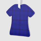 Motif Plaid bleu - (devant)
