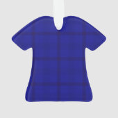 Motif Plaid bleu - (dos)