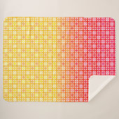 Motif plaid dégradé jaune rouge (Devant (Horizontal))