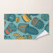 motif plante (Serviette à main)