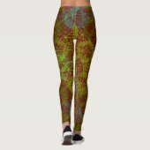 motif plante.11b Dred BG Leggings (Dos)