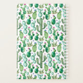 Motif Plante Cactus aquarelle (Dos)