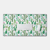 Motif Plante Cactus aquarelle (Clavier et souris)