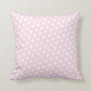 Motif Pointe rose et blanc Coussins