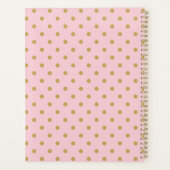 Motif Pois Chic Pink Gold (Dos)