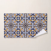 Motif portugais de tuile (Serviette à main)
