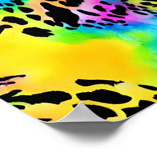 Motif Poster de animal coloré (Coin)