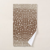 Motif Poster de animal de cerfs de bébé de Spown (Serviette à main)
