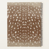 Motif Poster de animal des points de cerfs de bébé (Dos)