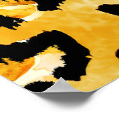 Motif poster de animal imperméable (Coin)