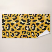 Motif poster de animal imperméable (Serviette de bain)