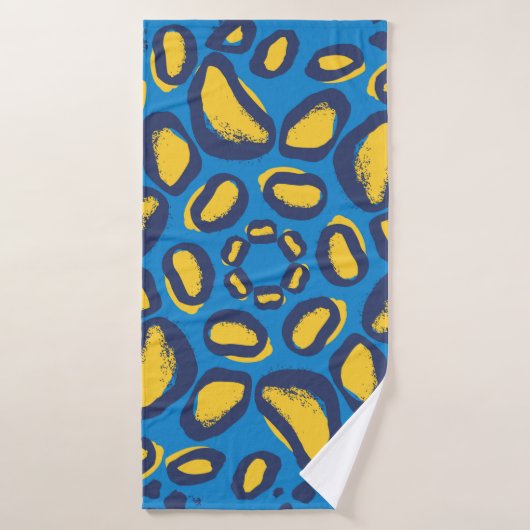 Motif poster de animal Leopard (Serviette de bain)