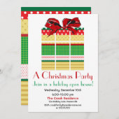 Motif Présente Invitation Vacances (Devant / Derrière)