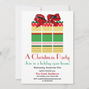 Motif Présente Invitation Vacances