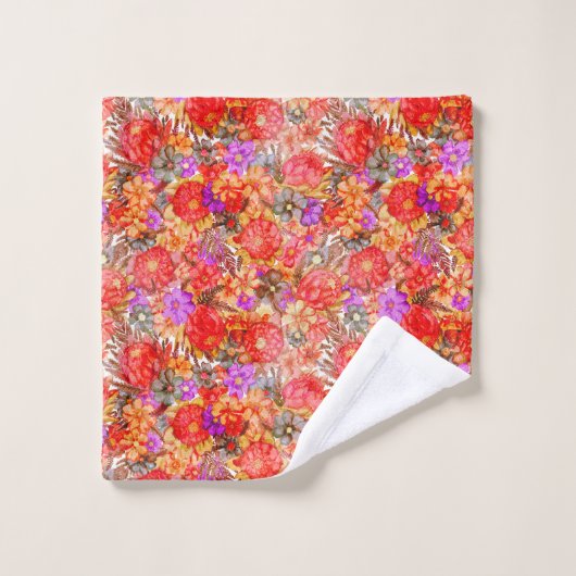 Motif Protea (Gant de toilette)