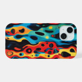 Motif psychédélique coloré (Verso Horizontal)