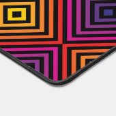 Motif psychédélique Rainbow Chevron (Coin)