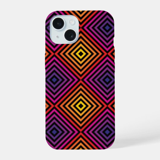 Motif psychédélique Rainbow Chevron (Verso)