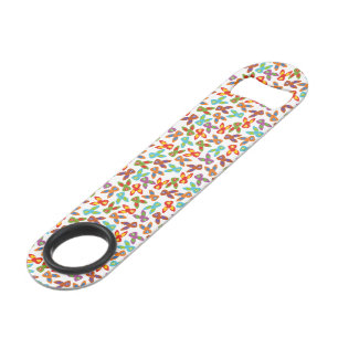 Motif psychopathe de Pâques coloré