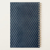 Motif quotidien Blue and Gold Diamond (Dos)