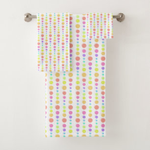 Motif Rainbow Pastel Dots