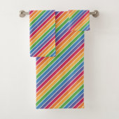 Motif Rainbow Stripes (En situation)
