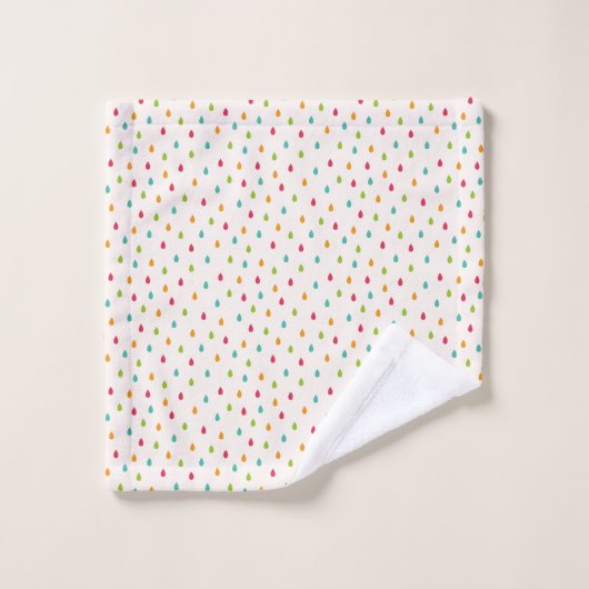 Motif Rainbows & Clouds (Gant de toilette)